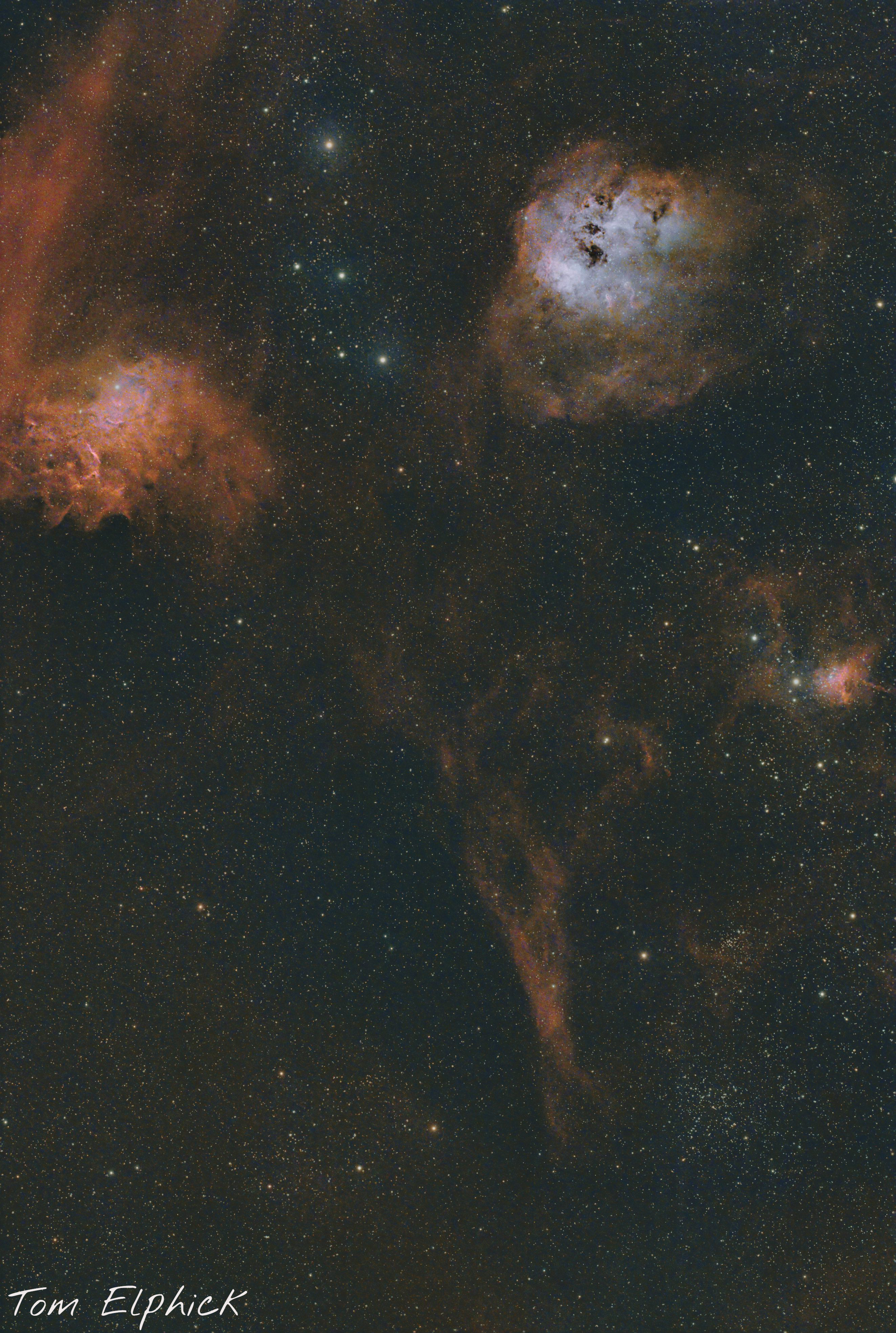 Flaming Star Nebula