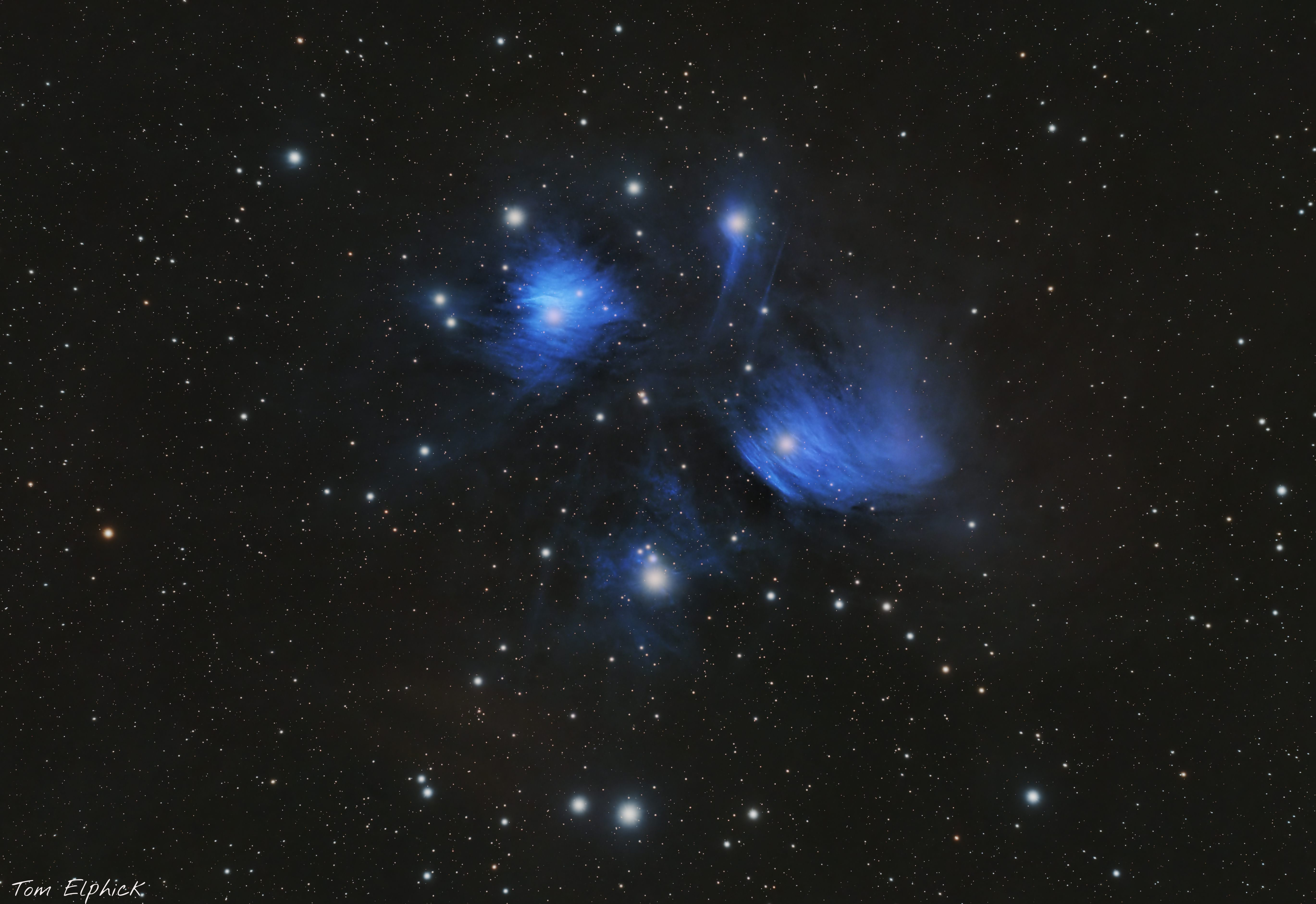 M45 -The Pleiades Star Cluster